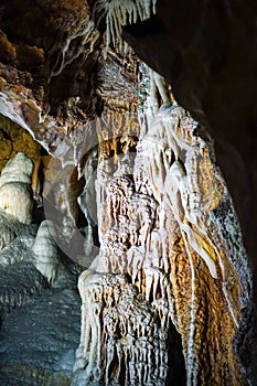 Magic Xueyu stalactites Cave Fengdu, Chongqing, China