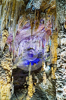 Magic Xueyu stalactites Cave Fengdu, Chongqing, China