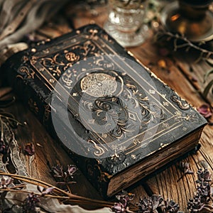 A magical book containing the secrets of ancient healing techniques