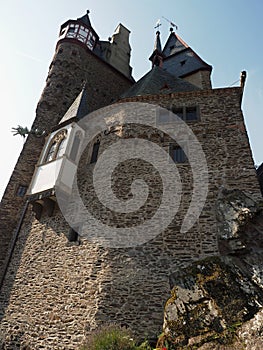 Magical: Eltz Castle With its unique location in the heart of the wild natural scenery of the Elzbach valley-Germany