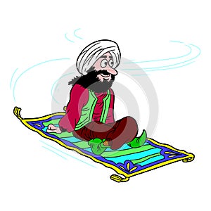 magical flying rug