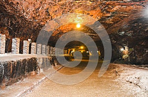 Magical inside view of Khewra salt mine