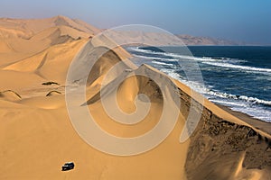 Magical jeep - safari through sand dunes