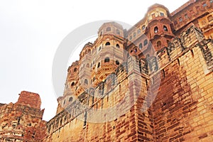 Magical Mehrangarh Fort, Jodhpur, Rajasthan,india photo