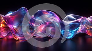 Magical Neon Flow photo