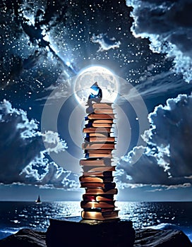 Magical Night Over Ocean of Knowledge