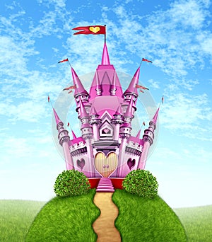 Magical Pink Castle