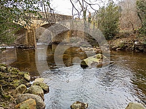 Magical place of giant stones and narrow passages in the mountain