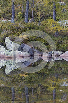 Mirron made of Water