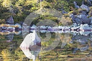 Mirron made of Water