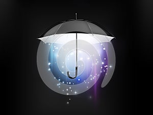 Magical umbrella
