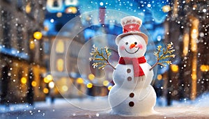 Magical winter world: Merry Christmas and a Happy New Year