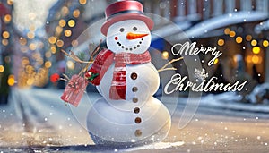 Magical winter world: Merry Christmas and a Happy New Year