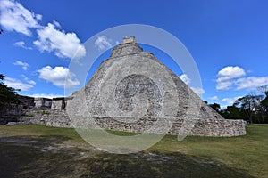 The Magician`s Pyramid Uxmal -Yucatan -Mexico 302