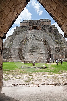 The Magicians Pyramid Uxmal Yucatan Mexico