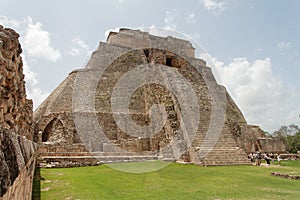 The Magicians Pyramid Uxmal Yucatan Mexico