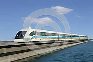 Maglev train photo