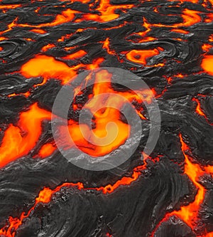 Magma or molten lava