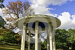 Magna Carta Memorial - symbol of Freedom Under Law - Runnymede, Surrey, UK