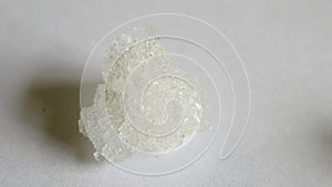 Magnesium chloride. Chloride magnesium on white background
