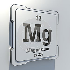 Magnesium element