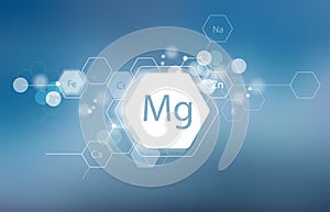 Magnesium. Scientific research photo