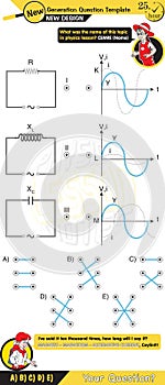 Physics, basic electric circuit experiment, open circuit and closed circuit concept, New generation question template