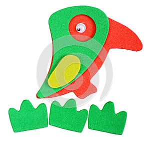 Magnet parrot