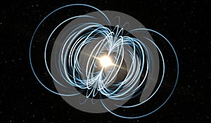 Magnetar - neutron star with an extremely powerful magnetic field