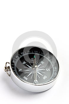 Magnetic compass closeup
