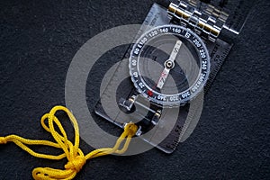 Magnetic compass, traveller`s device