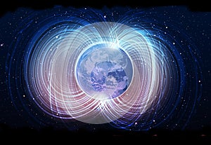 Magnetic field of earth