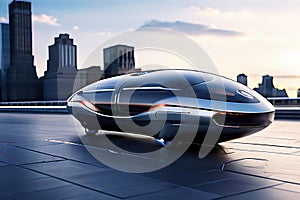 magnetic levitation commuter streamlined design utilizing powerf photo