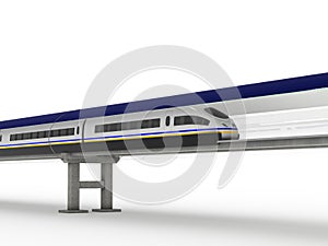 Magnetic levitation train #2