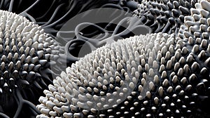 Magnetic Marvels: Exploring White Ferrofluid\'s Hexagonal Biogenic Structures