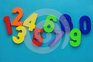 Magnetic numbers.