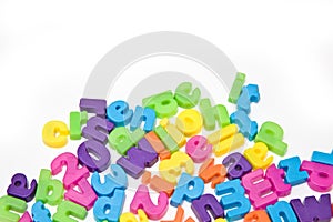 Magnetic numbers and letters
