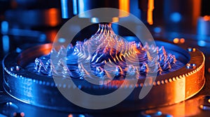 Magnetoactive Slurries Changing Shape Under Magnetic Fields