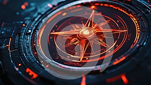 magnetometer scanning compass