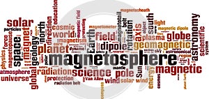 Magnetosphere word cloud