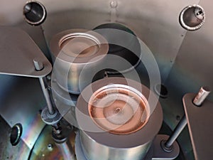 Magnetron sputtering source with two inch titanium target