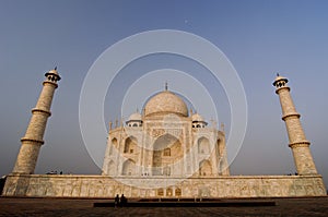 Magnific Taj Mahal tomb in Agra photo