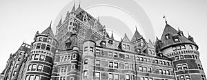 Magnificence of Hotel Chateau de Frontenac, Quebec Castle photo