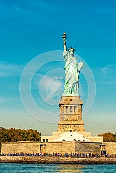 Magnificence of Statue of Liberty - New York City - USA