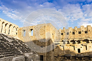 Magnificent Aspendos theater, Turkey