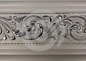 Magnificent beautiful cornices for interior decorative elements