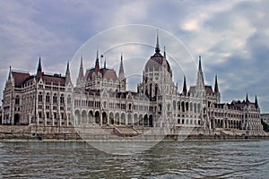 Hungarian Parlement Building on The Danube photo