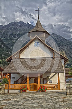 Magnificent church in Switzerland