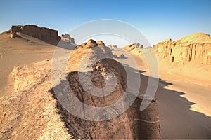 Dasht-e Lut desert near Kerman, Iran