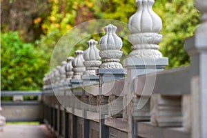 A magnificent and exquisite Chinese Buddhist temple hall